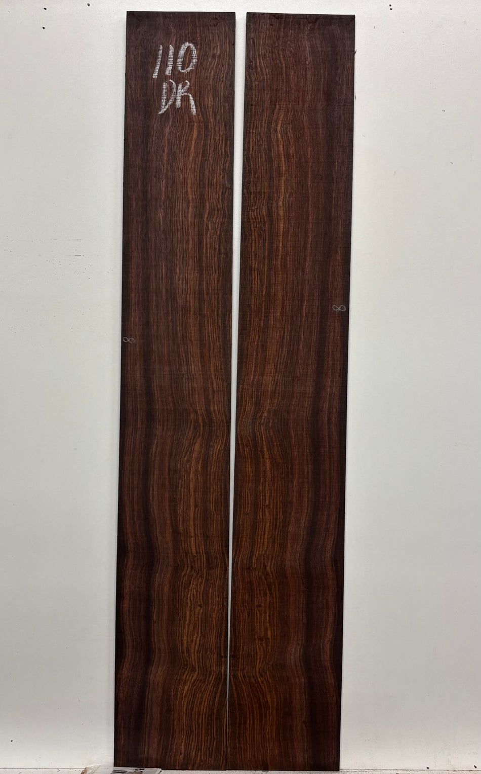 Dark Grain East Indian Rosewood Dreadnought Guitar Side Set #110