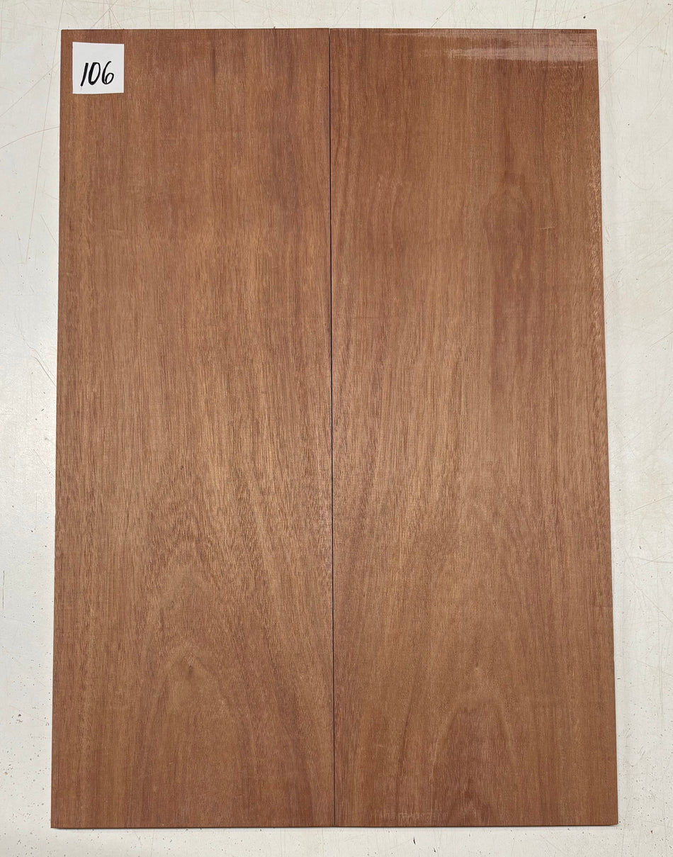 Santos Mahogany Guitar Drop Top - 21" x 7-1/4" x 3/8" #106