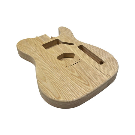 TL-Style White Ash Unfinished Fender Guitar Body #618 - Exotic Wood Zone