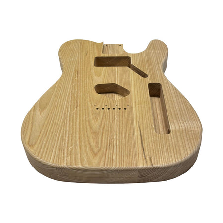 TL-Style White Ash Unfinished Fender Guitar Body #618 - Exotic Wood Zone