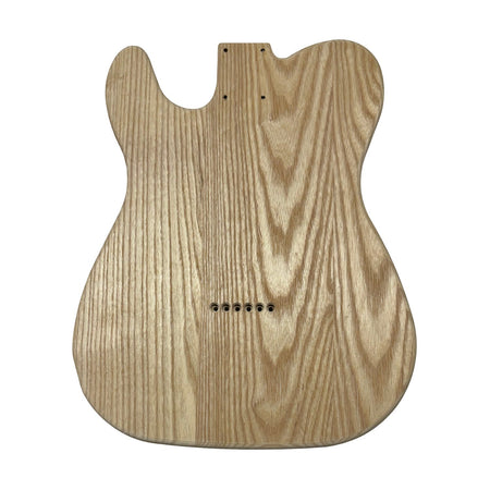 TL-Style White Ash Unfinished Fender Guitar Body #618 - Exotic Wood Zone
