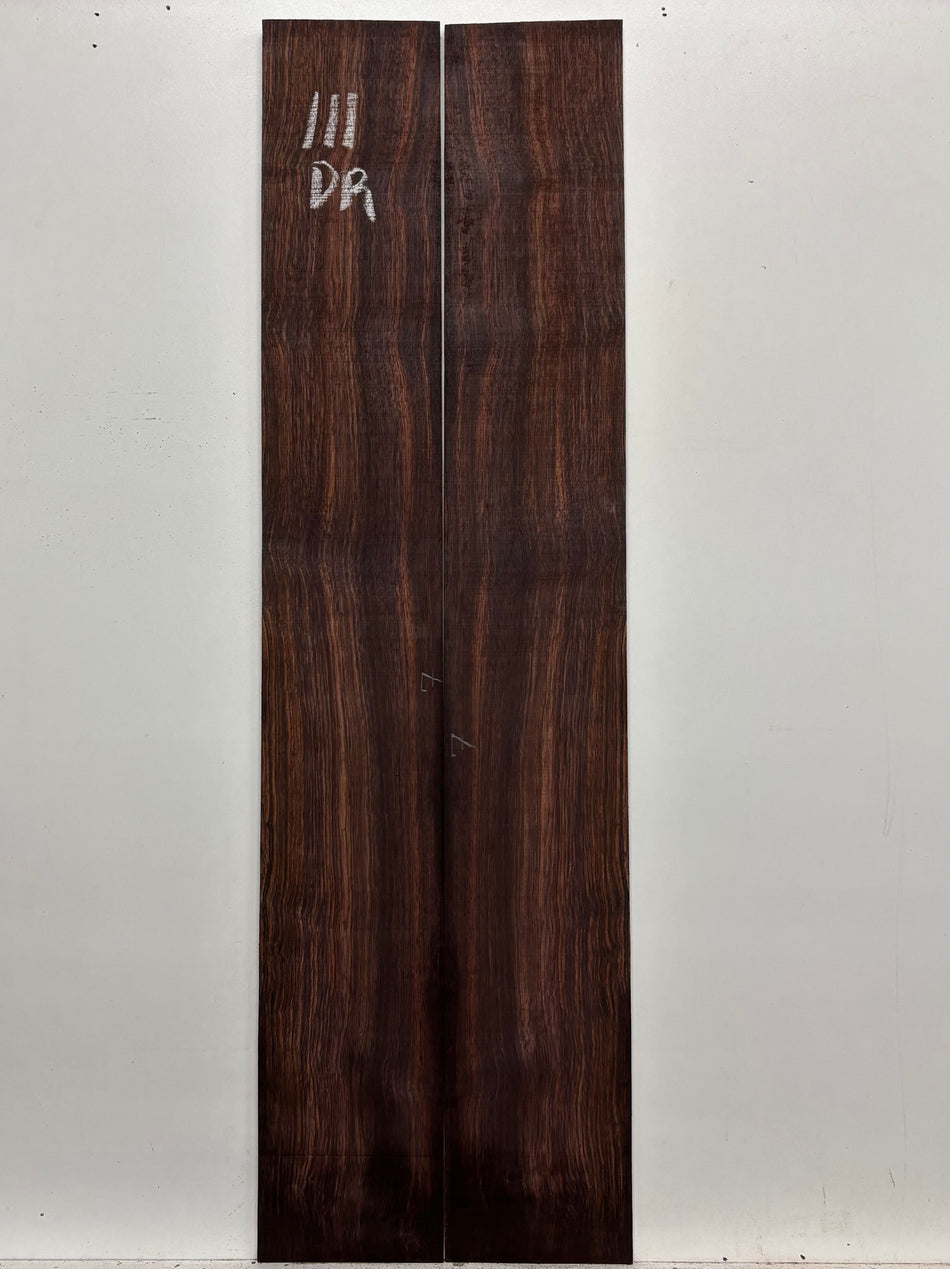 Dark Grain East Indian Rosewood Dreadnought Guitar Side Set #111