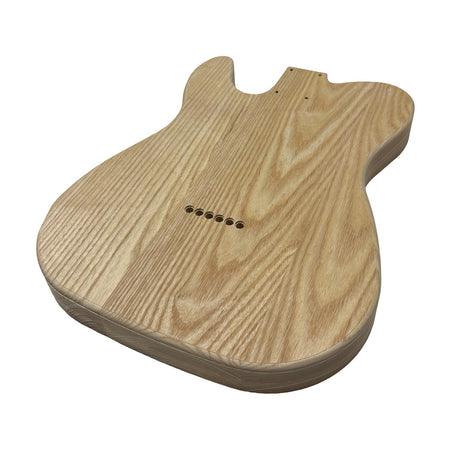 TL-Style White Ash Unfinished Fender Guitar Body #618 - Exotic Wood Zone