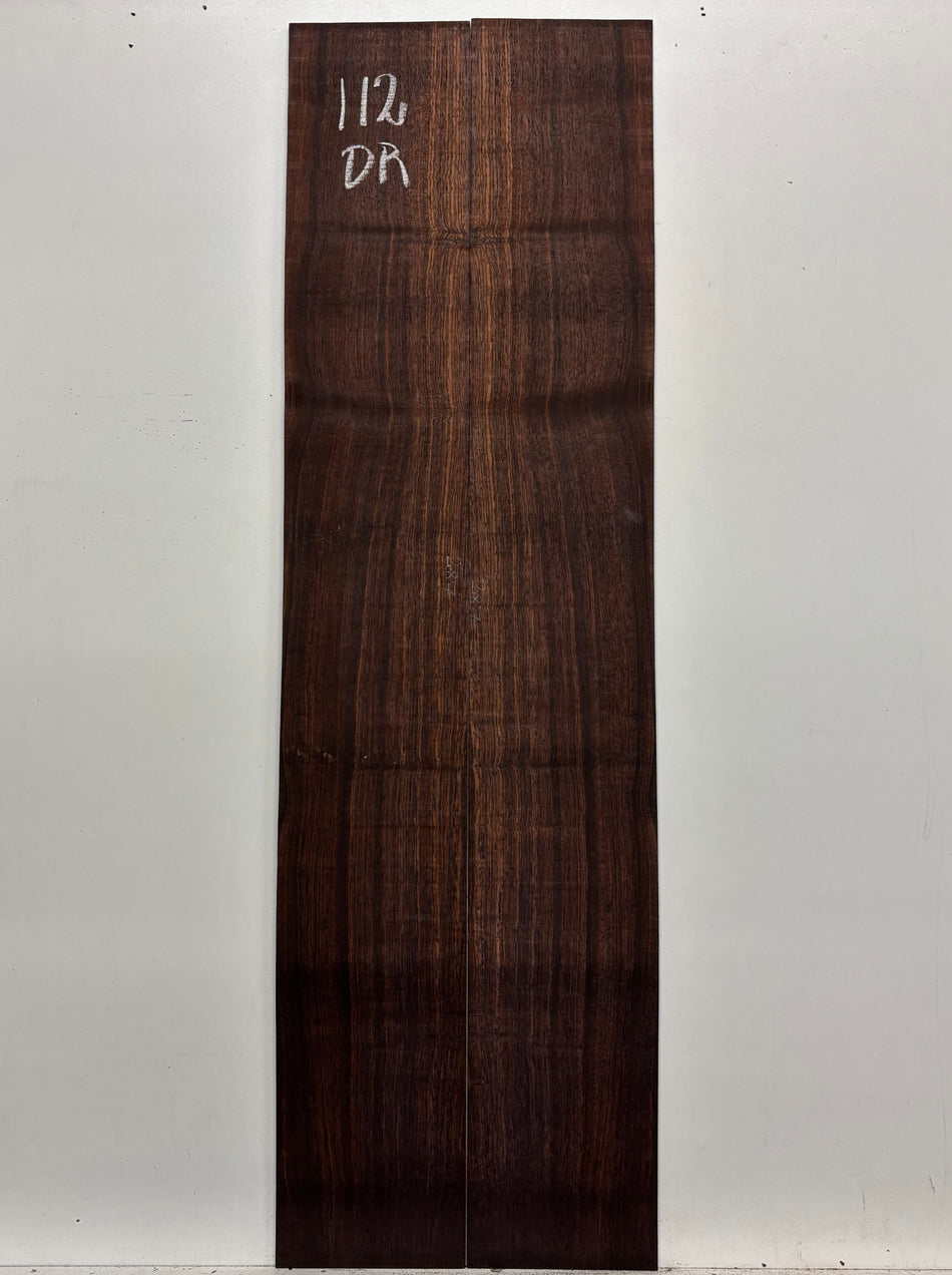 Dark Grain East Indian Rosewood Dreadnought Guitar Side Set #112