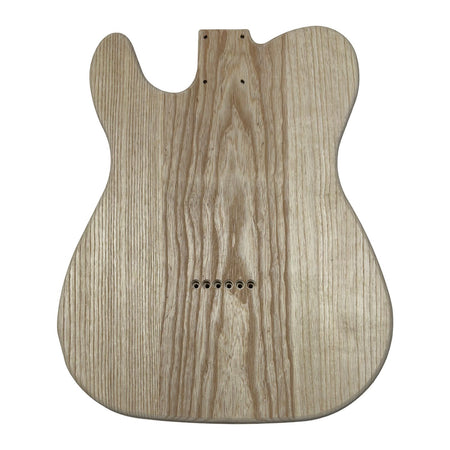 TL-Style White Ash Unfinished Fender Guitar Body #619 - Exotic Wood Zone