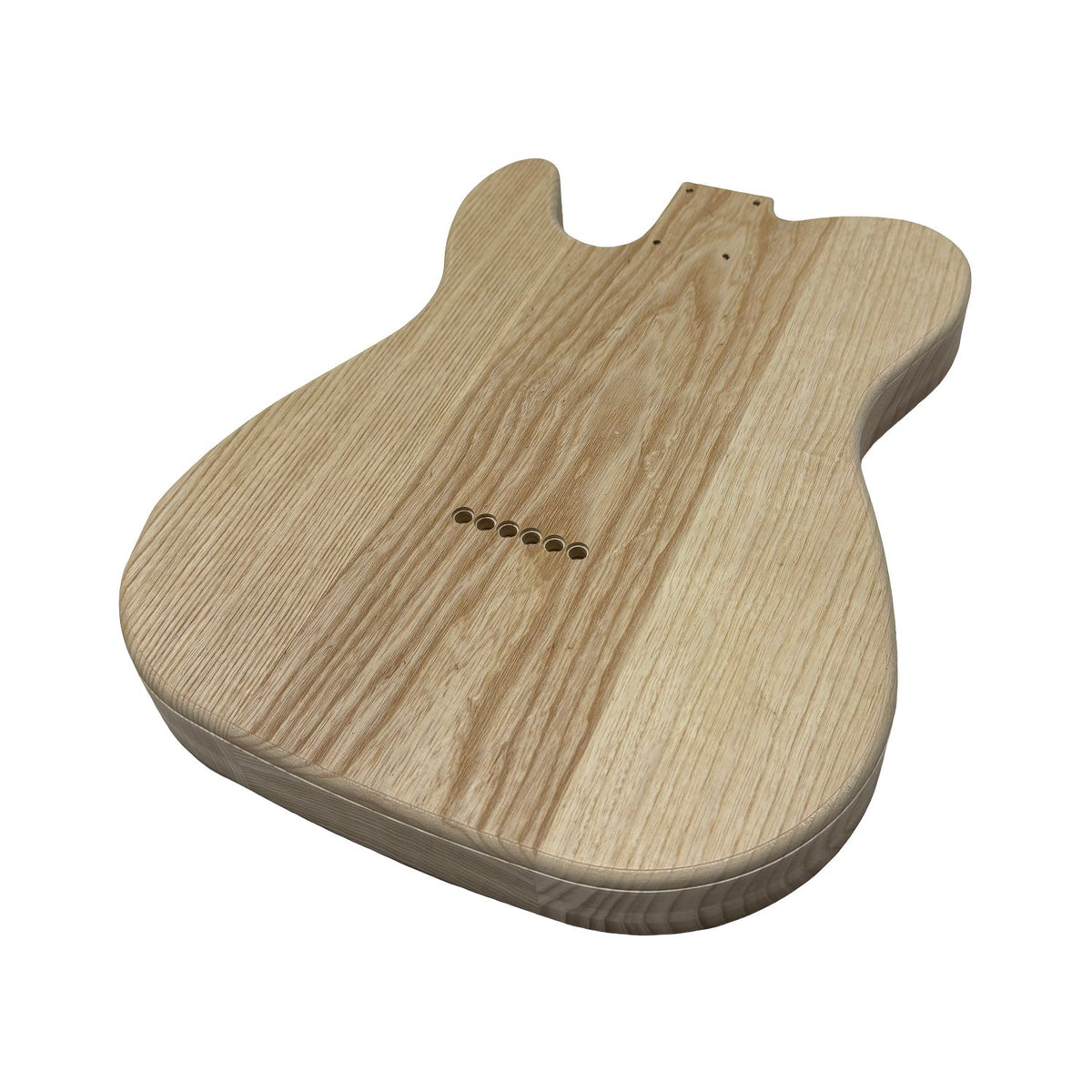 TL-Style White Ash Unfinished Fender Guitar Body #619 - Exotic Wood Zone