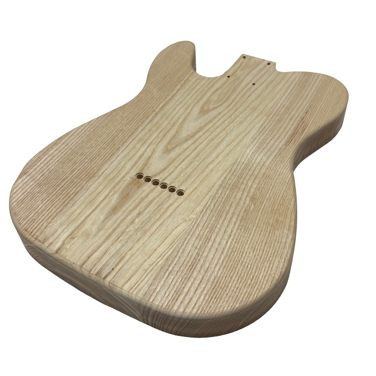 TL-Style White Ash Unfinished Fender Guitar Body #620 - Exotic Wood Zone