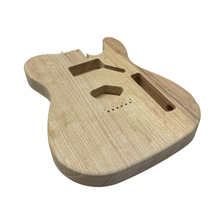 TL-Style White Ash Unfinished Fender Guitar Body #621 - Exotic Wood Zone