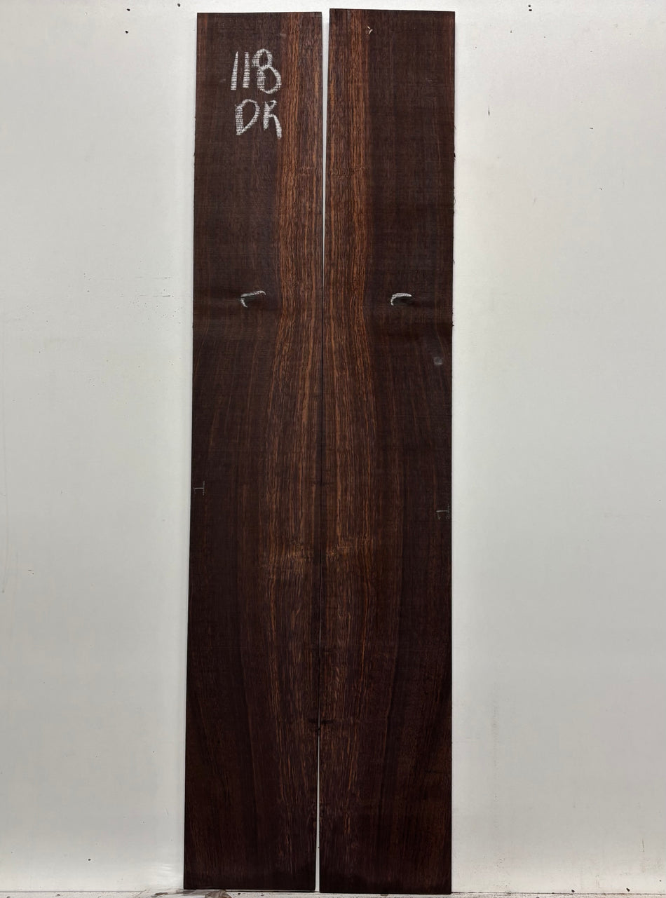 Dark Grain East Indian Rosewood Dreadnought Guitar Side Set #118
