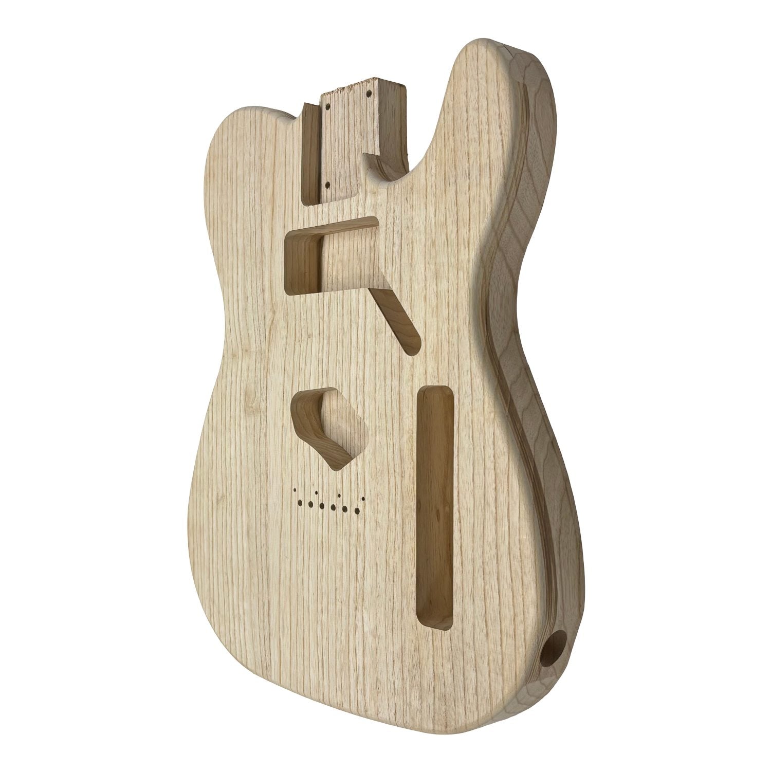 TL-Style Ash Unfinished Fender Guitar Body #622 - Exotic Wood Zone