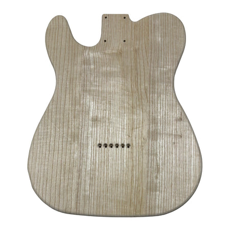 TL-Style Ash Unfinished Fender Guitar Body #622 - Exotic Wood Zone