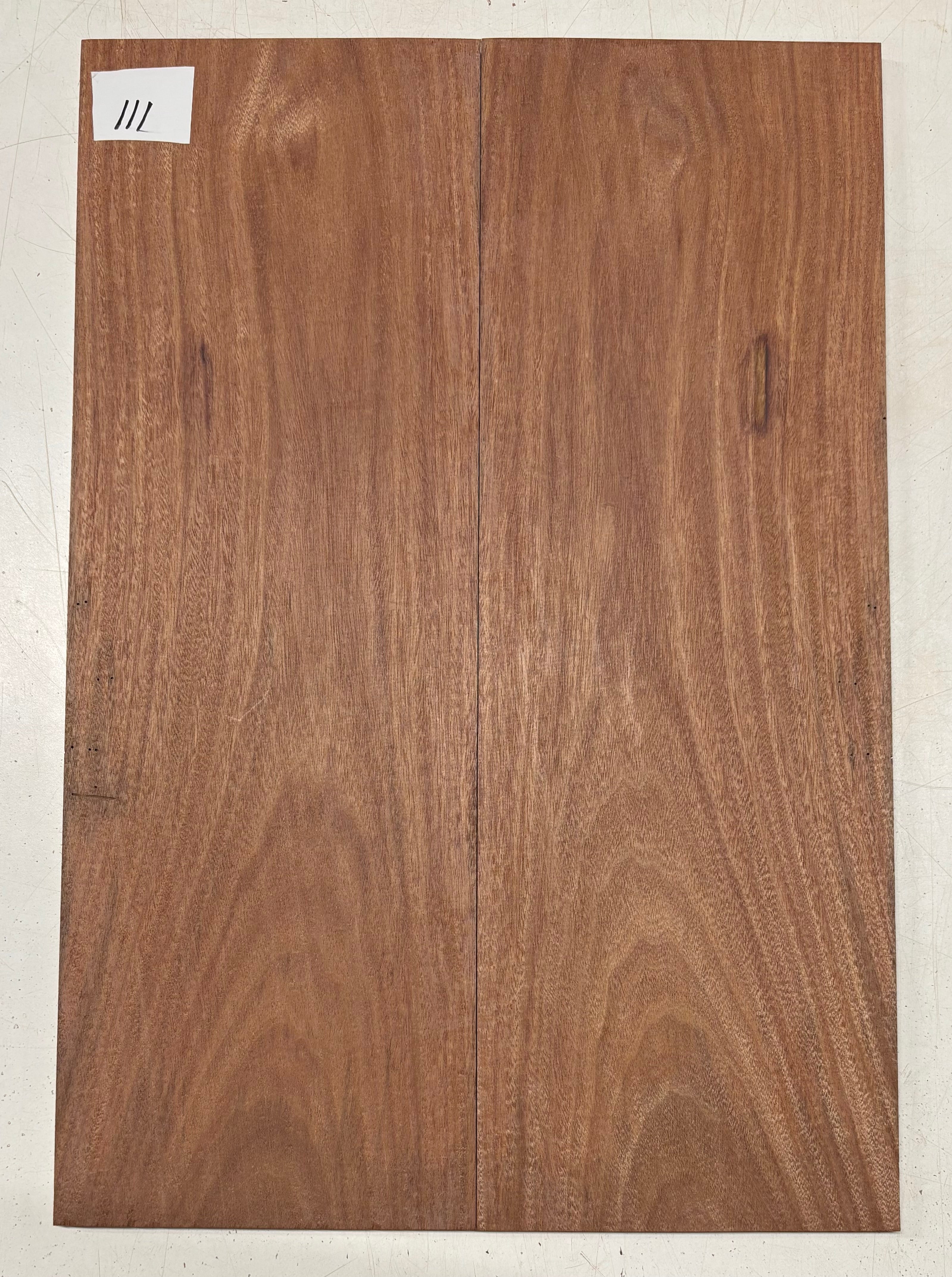 Black Limba Guitar Drop Top - 21" x 7-1/4" x 3/8" #501 Exotic Wood Zone 