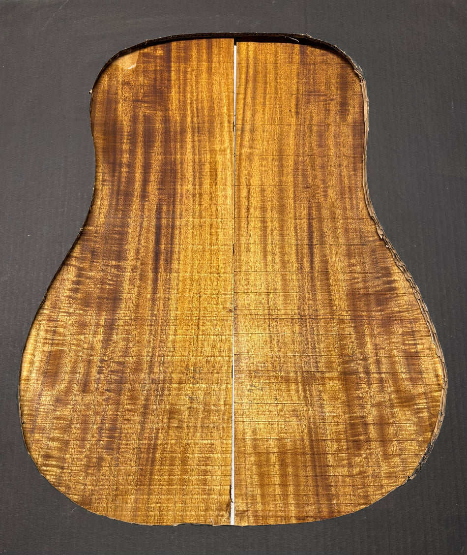 Juego de fondo y aros de guitarra de grado AAAA Dreadnought de palisandro de la India Oriental #61 