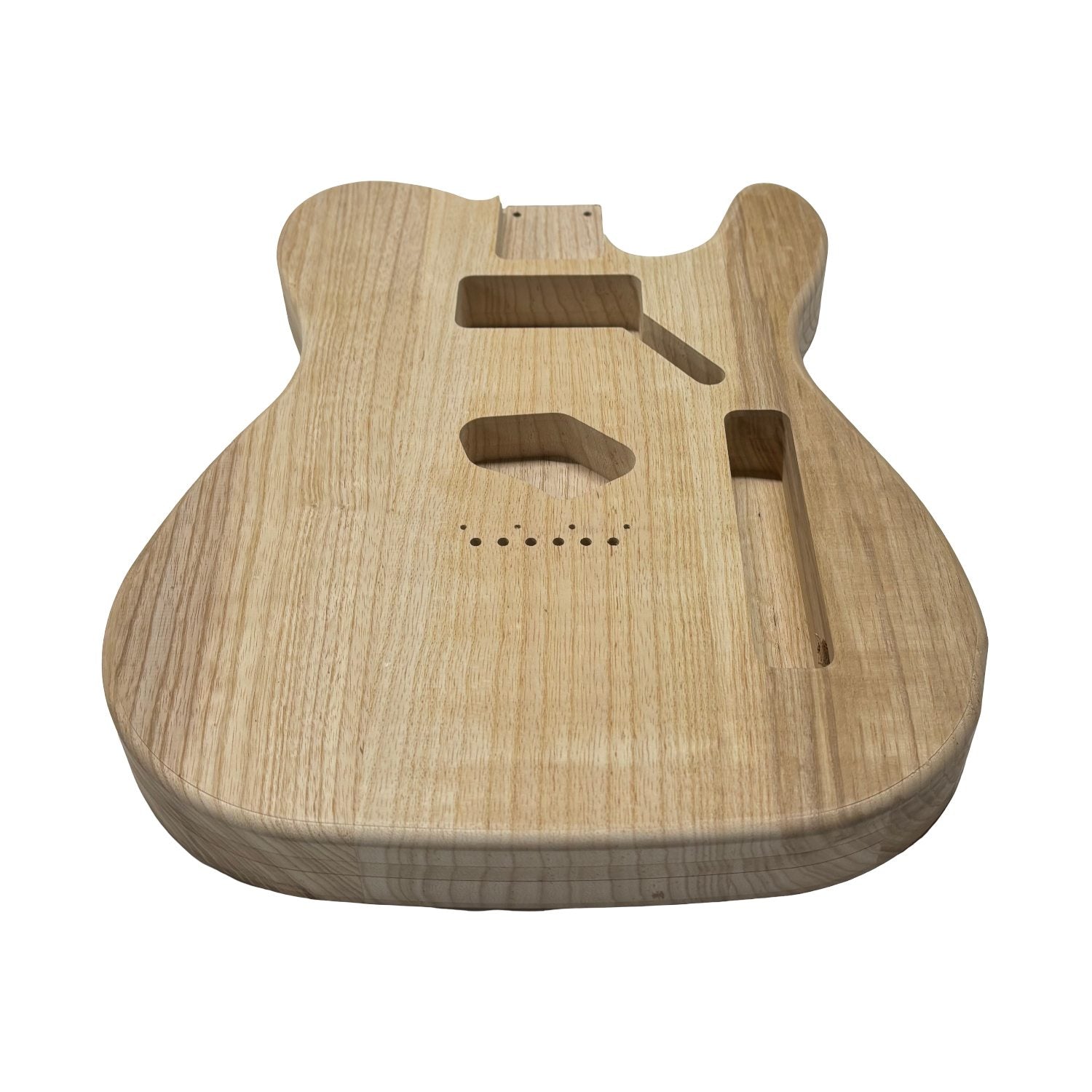 TL-Style White Ash Unfinished Fender Guitar Body #623 - Exotic Wood Zone