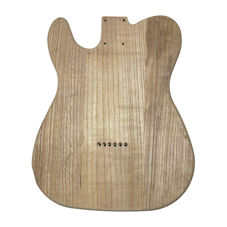 TL-Style White Ash Unfinished Fender Guitar Body #623 - Exotic Wood Zone