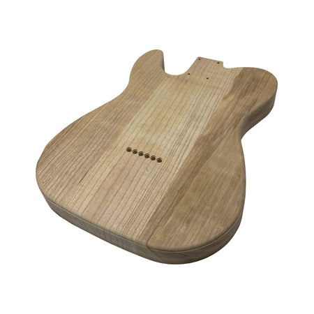 TL-Style White Ash Unfinished Fender Guitar Body #623 - Exotic Wood Zone
