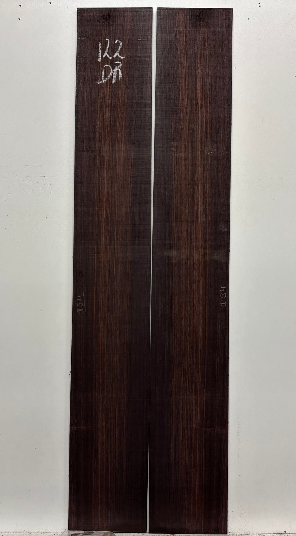 Dark Grain East Indian Rosewood Dreadnought Guitar Side Set #122