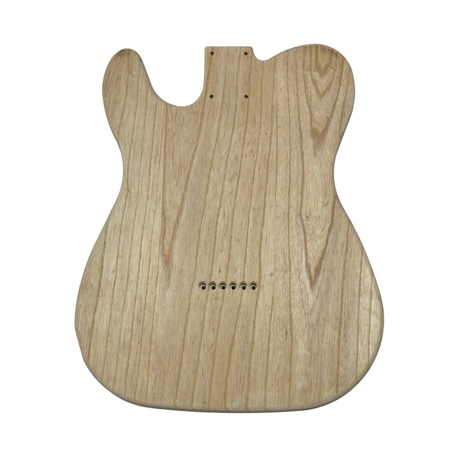 TL-Style White Ash Unfinished Fender Guitar Body #624 - Exotic Wood Zone