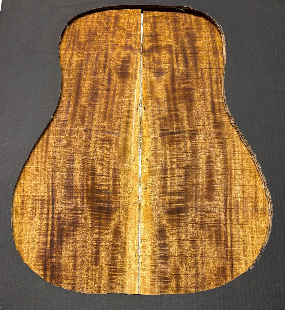 Juego de fondo y aros de guitarra de grado AAAA Dreadnought de palisandro de la India Oriental #61 