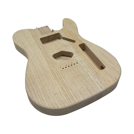 TL-Style White Ash Unfinished Fender Guitar Body #625 - Exotic Wood Zone