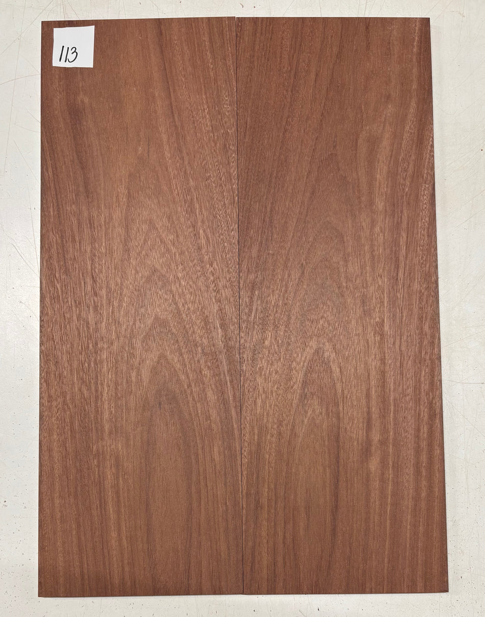 Santos Mahogany Guitar Drop Top - 21" x 7-1/4" x 3/8" #113
