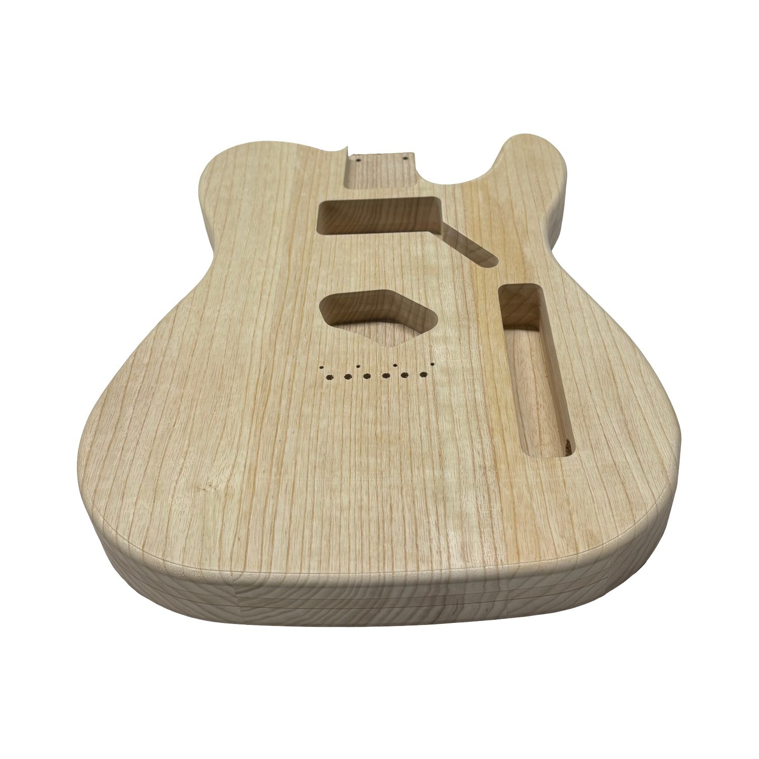 TL-Style White Ash Unfinished Fender Guitar Body #625 - Exotic Wood Zone
