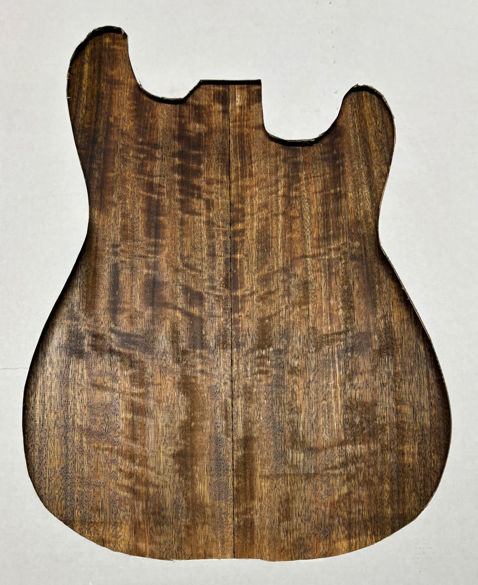 Chocolate Flame Mango Guitar Drop Top - 22" x 7-1/4" x 1/4" #125