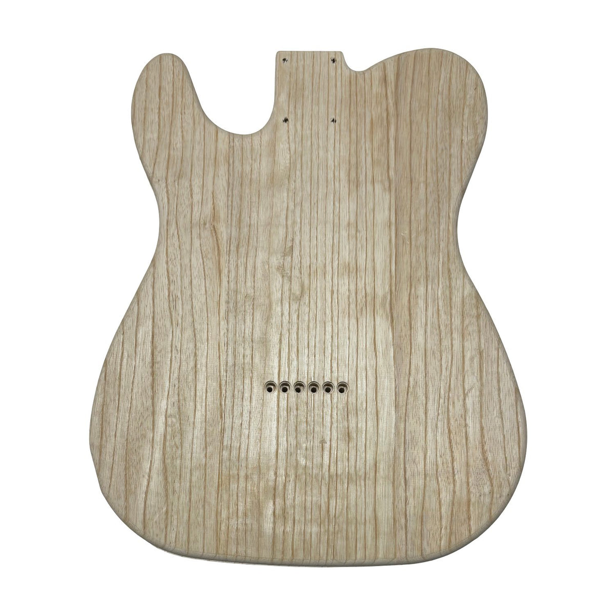 TL-Style White Ash Unfinished Fender Guitar Body #625 - Exotic Wood Zone