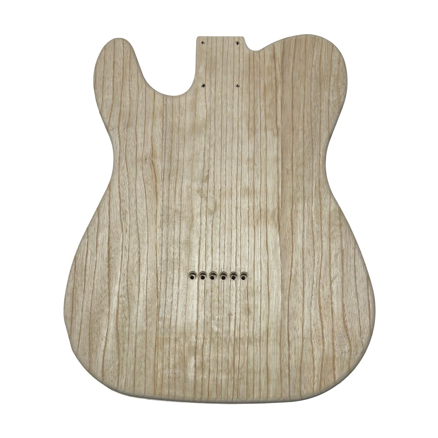 TL-Style White Ash Unfinished Fender Guitar Body #625 - Exotic Wood Zone