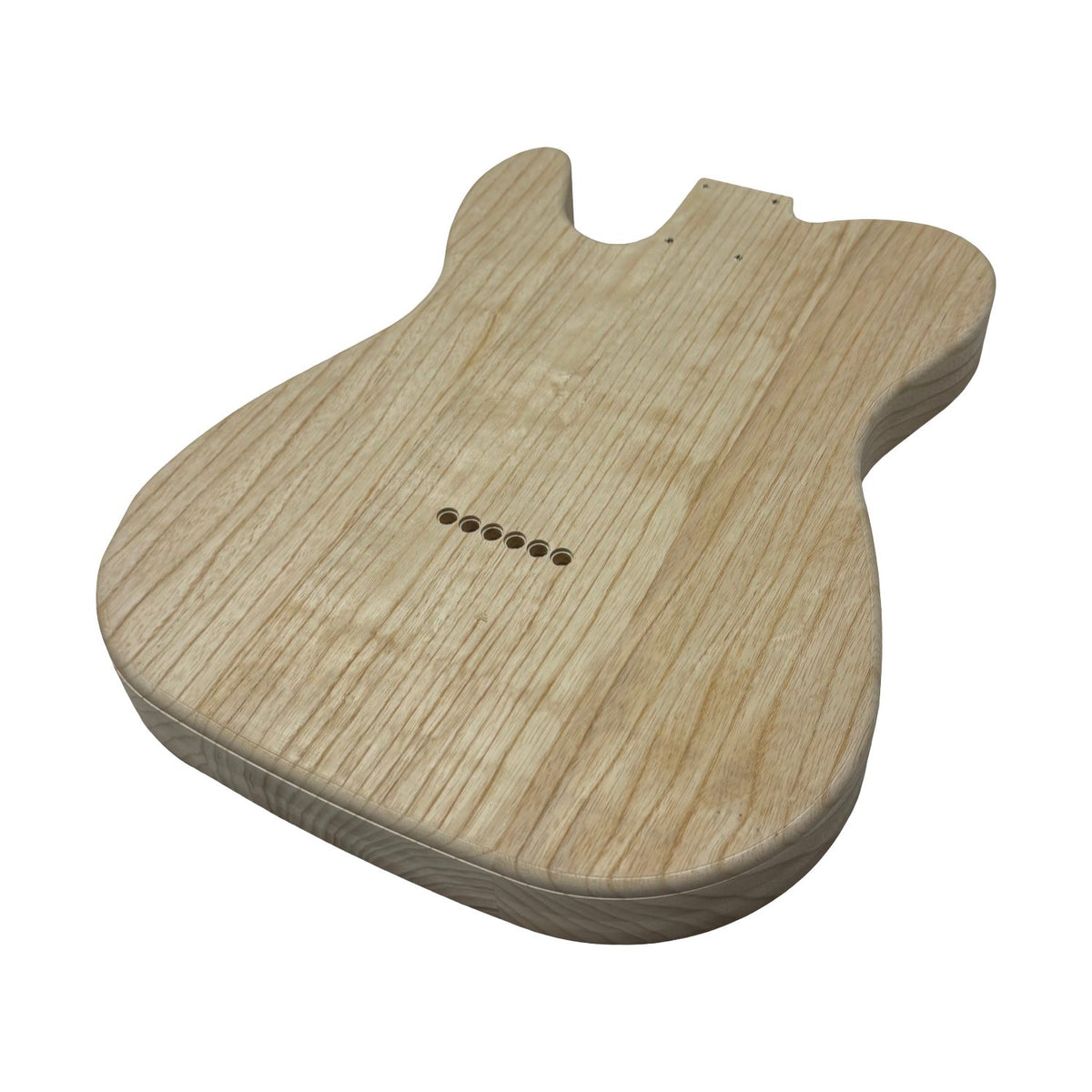 TL-Style White Ash Unfinished Fender Guitar Body #625 - Exotic Wood Zone