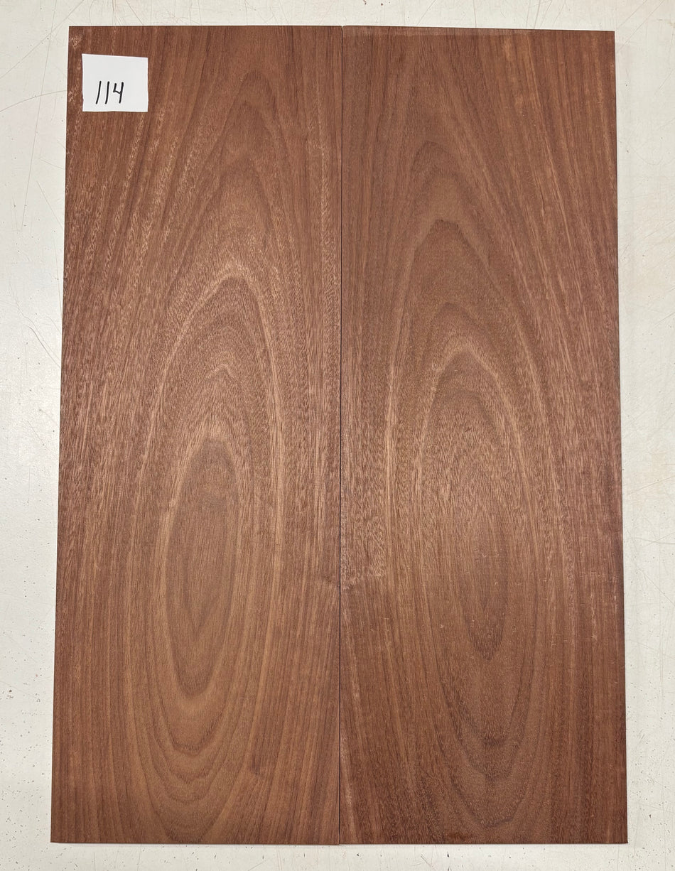 Santos Mahogany Guitar Drop Top - 21" x 7-1/4" x 3/8" #114