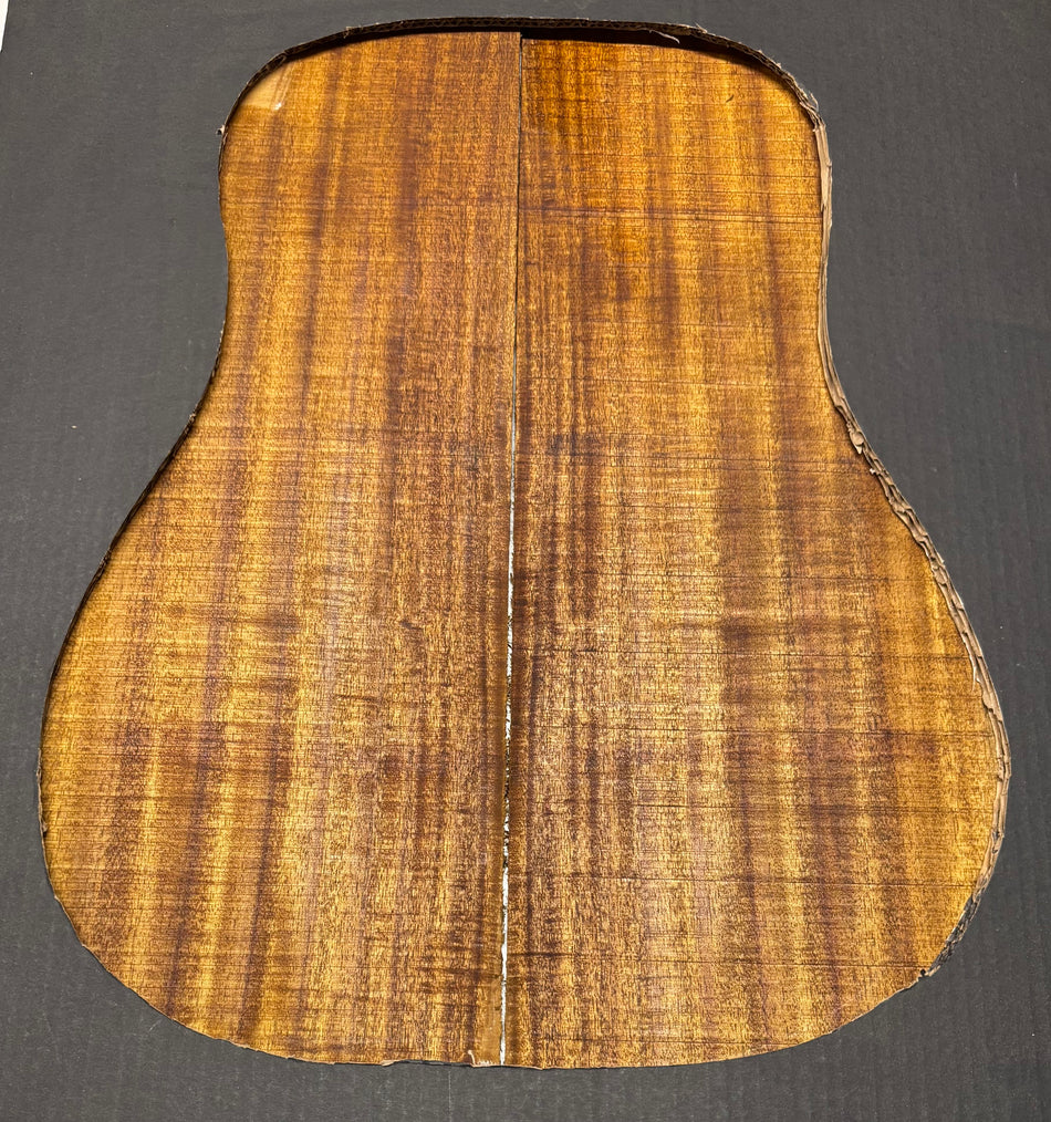 Juego de fondo y aros de guitarra de grado AAAA Dreadnought de palisandro de la India Oriental #61 