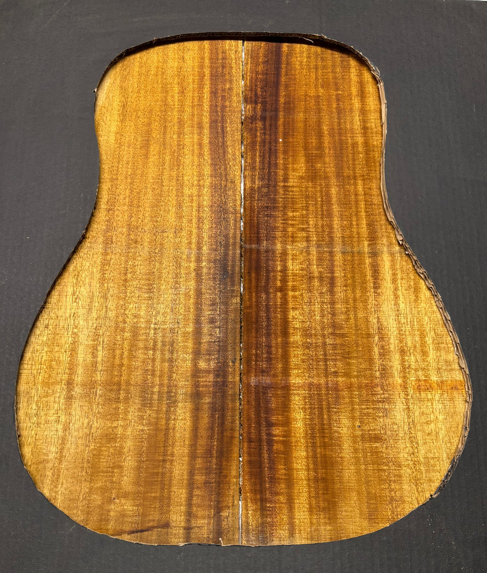 Juego de fondo y aros de guitarra de grado AAAA Dreadnought de palisandro de la India Oriental #61 