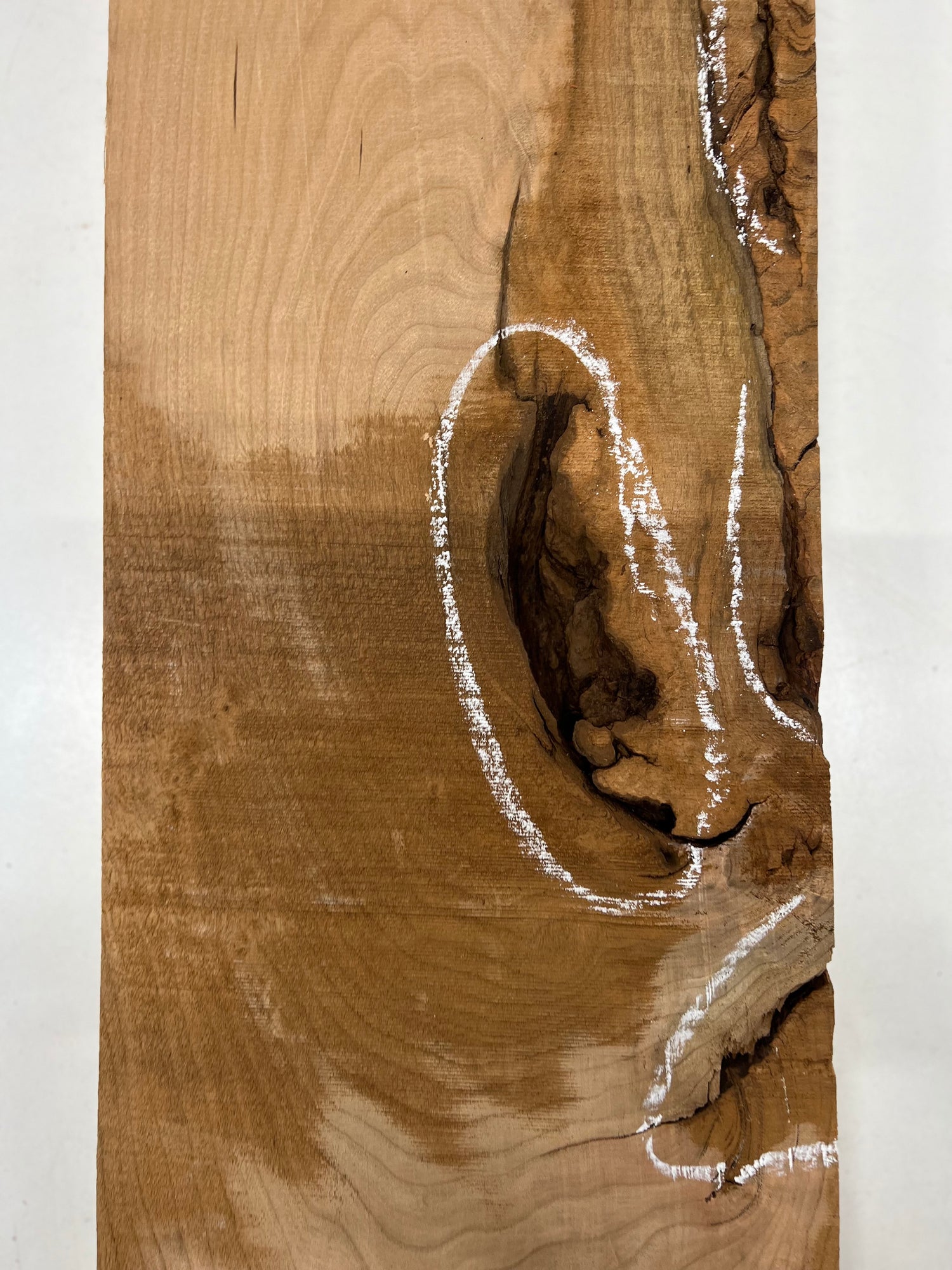 Cherry Lumber Board Wood Blank 25&quot;x9&quot;x2&quot; 