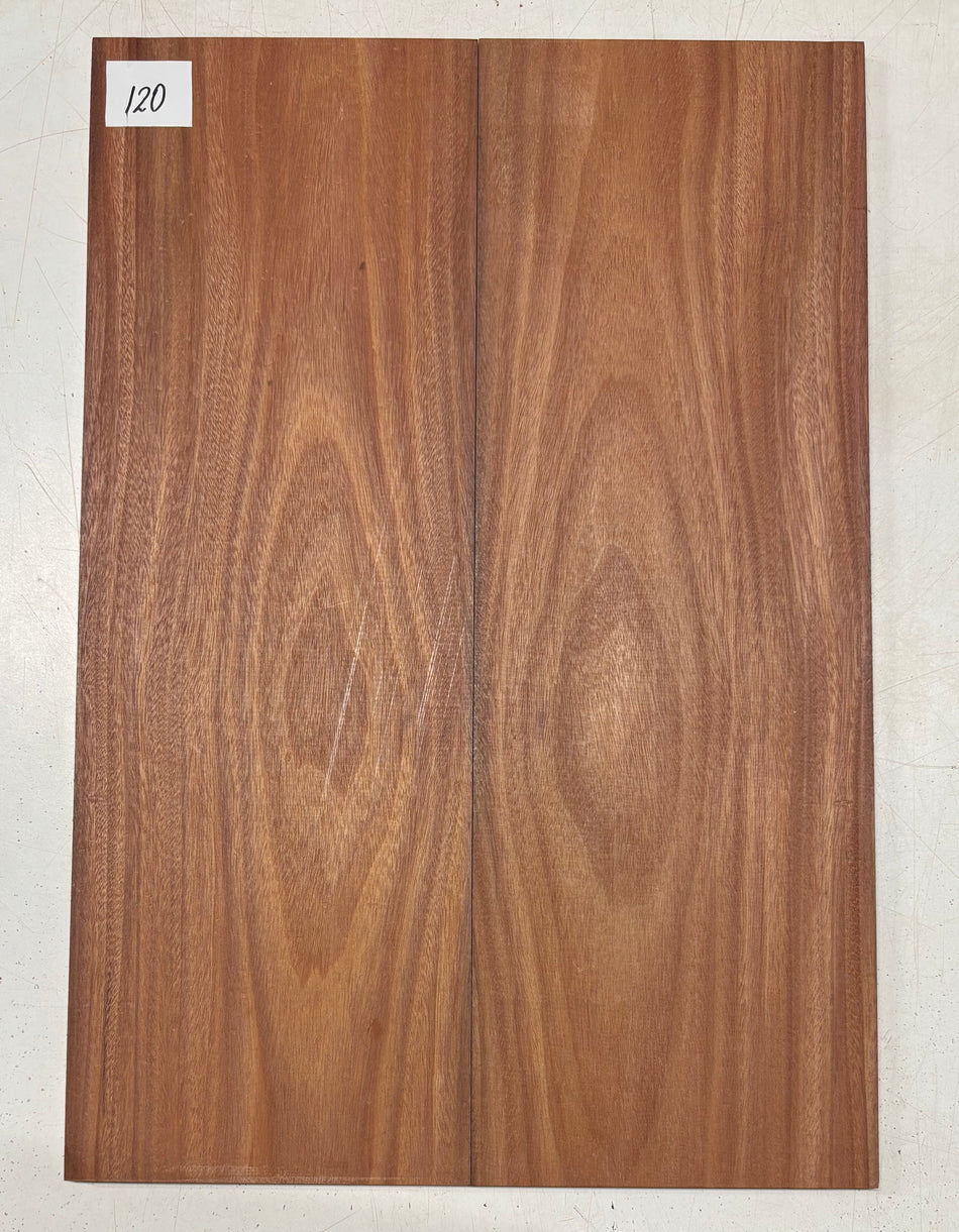 Santos Mahogany Guitar Drop Top - 21" x 7-1/4" x 3/8" #120