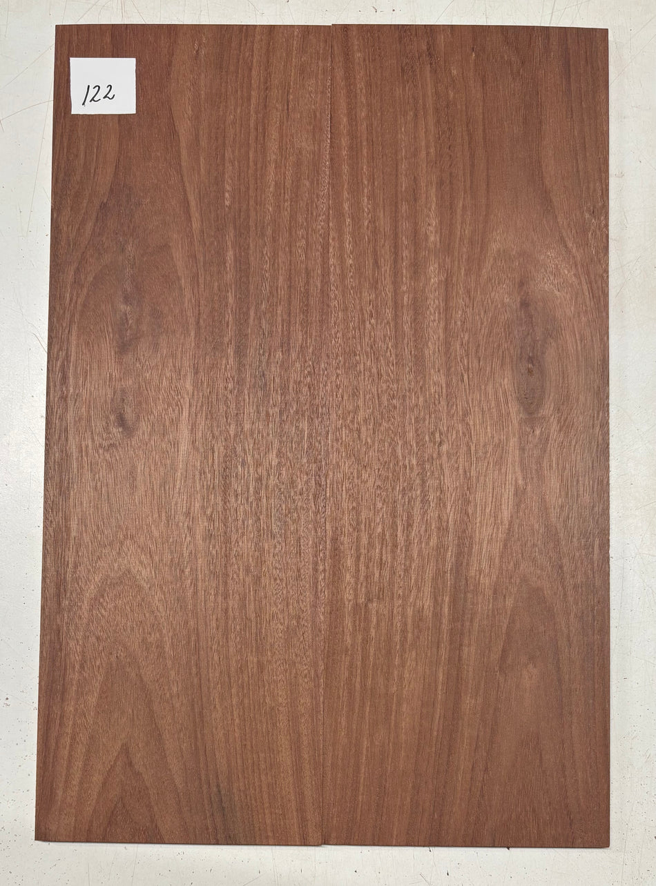 Santos Mahogany Guitar Drop Top - 21" x 7-1/4" x 3/8" #122