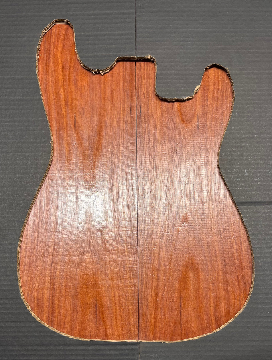 Santos Mahogany Guitar Drop Top - 21" x 7-1/4" x 3/8" #123