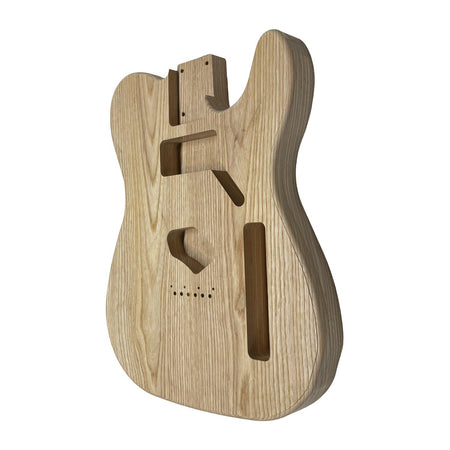 TL-Style White Ash Unfinished Fender Guitar Body #626 - Exotic Wood Zone