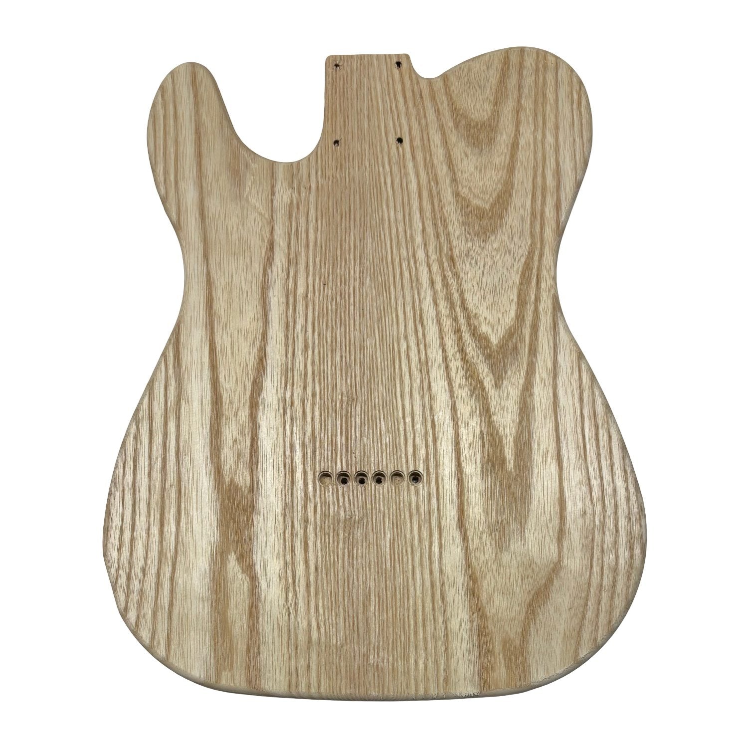TL-Style White Ash Unfinished Fender Guitar Body #626 - Exotic Wood Zone