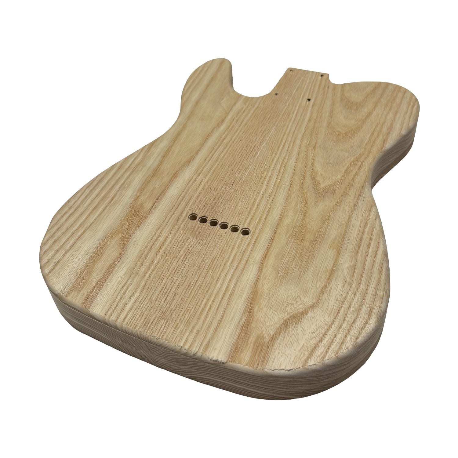 TL-Style White Ash Unfinished Fender Guitar Body #626 - Exotic Wood Zone