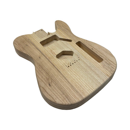 TL-Style White Ash Unfinished Fender Guitar Body #627 - Exotic Wood Zone