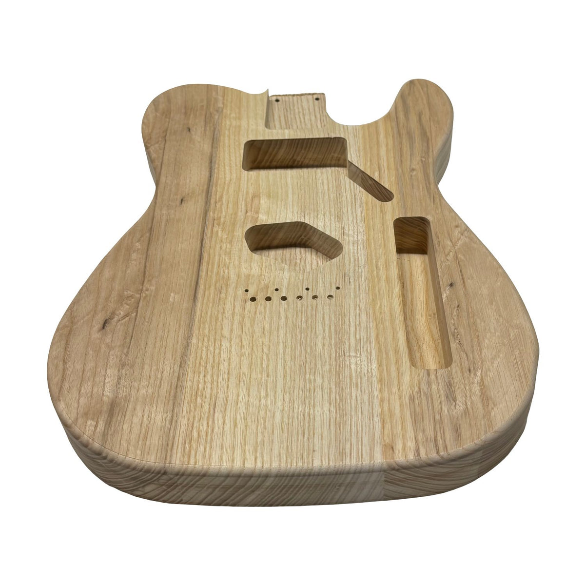 TL-Style White Ash Unfinished Fender Guitar Body #627 - Exotic Wood Zone