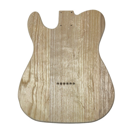 TL-Style White Ash Unfinished Fender Guitar Body #627 - Exotic Wood Zone