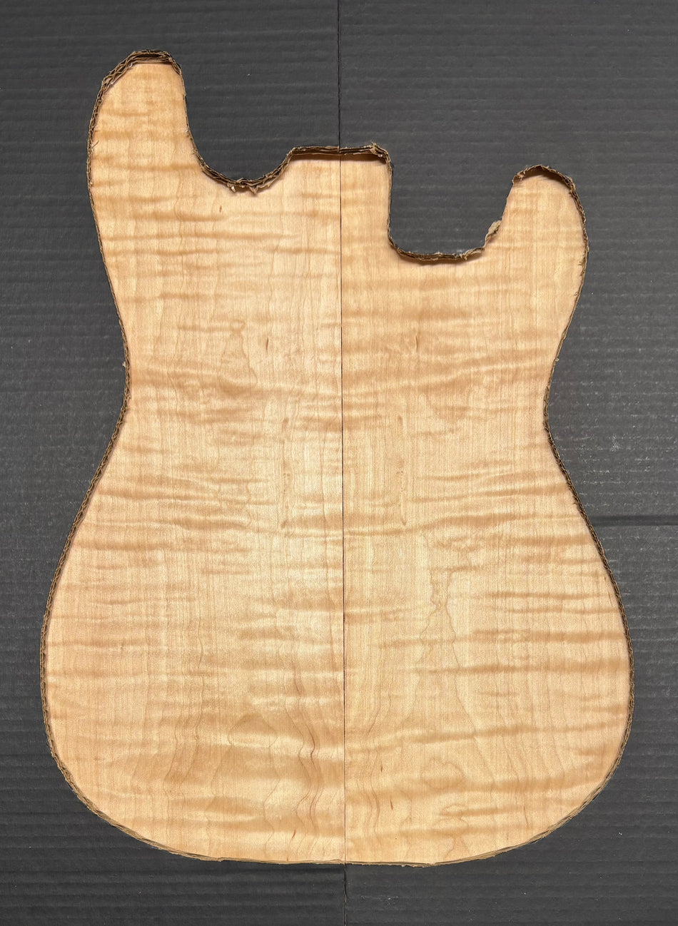 Tapas colgantes para guitarra con diseño de libro de arce duro Flame #24