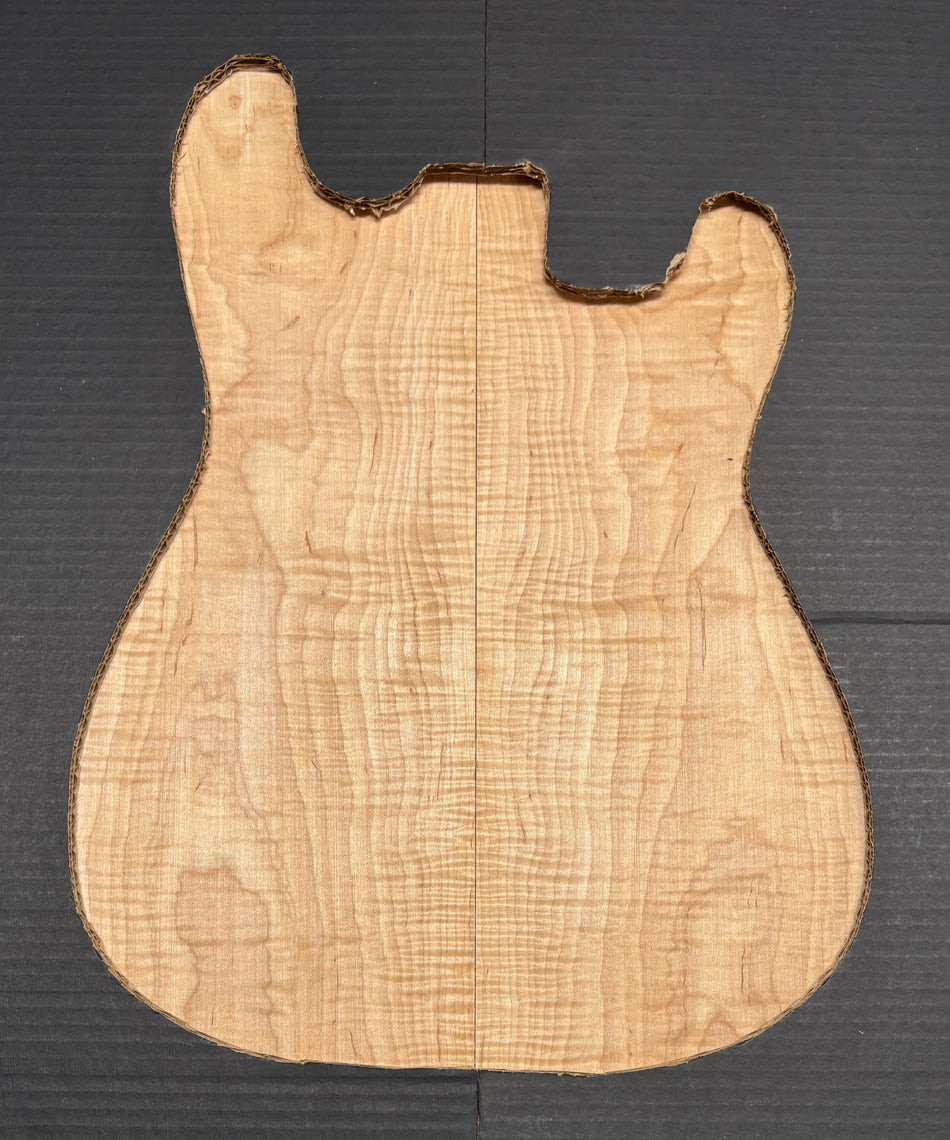 Tapas colgantes para guitarra con diseño de libro de arce duro Flame #24