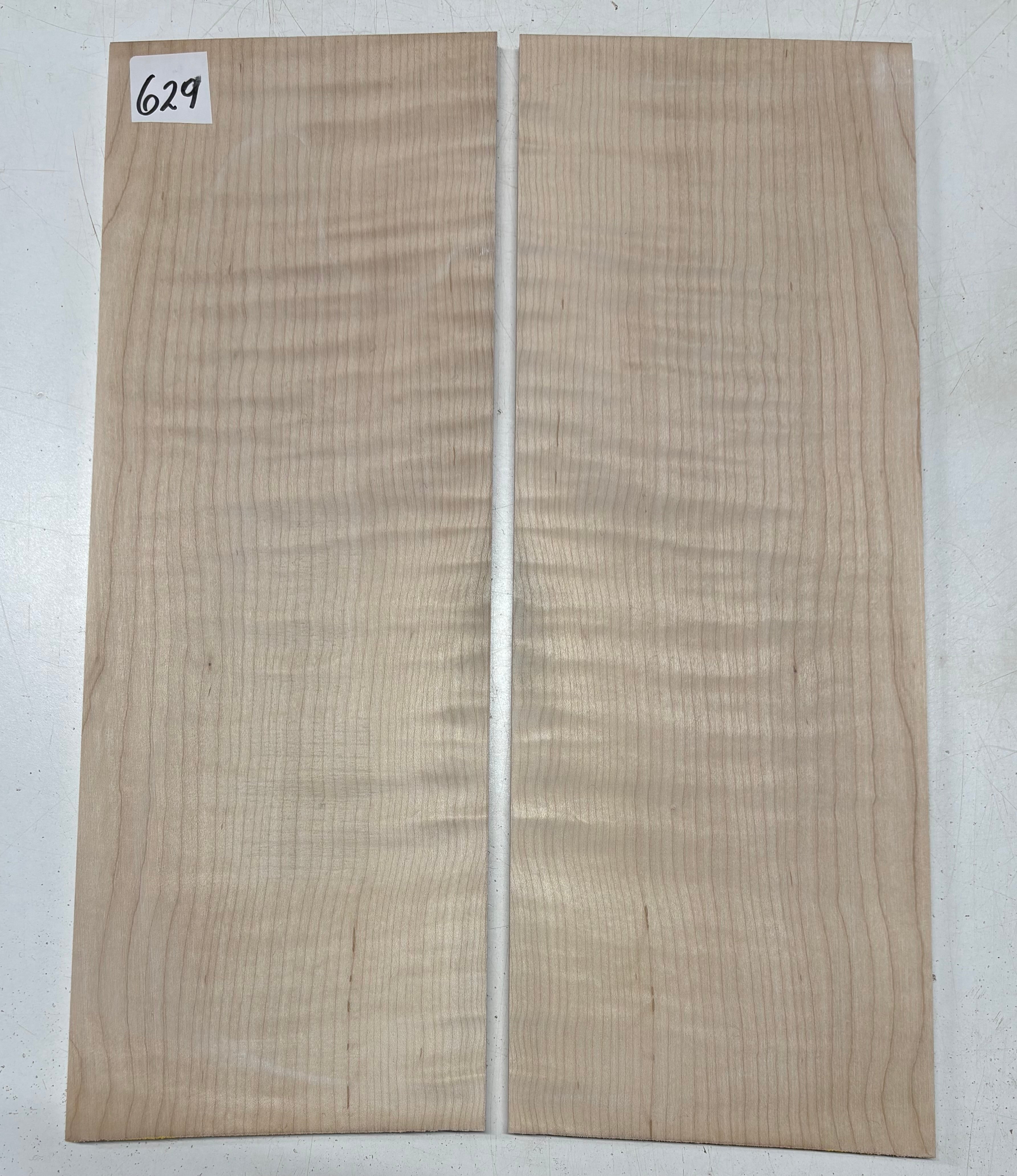 Flame Hard Maple Guitar Drop Top AAAA Grade - 21