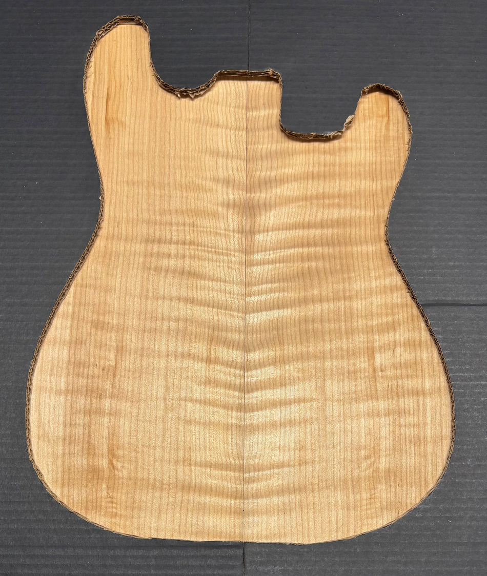 Tapas colgantes para guitarra con diseño de libro de arce duro Flame #24