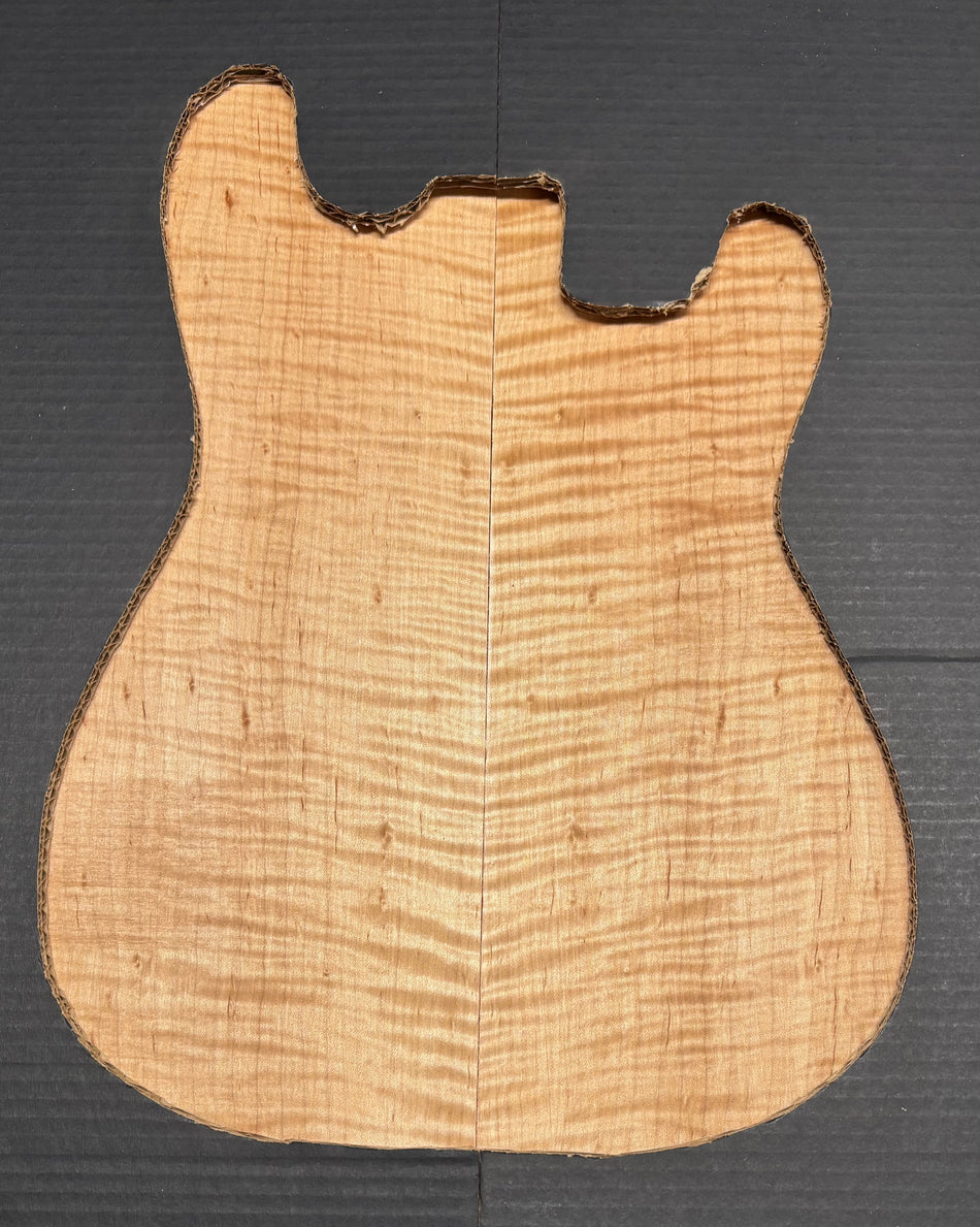 Tapas colgantes para guitarra con diseño de libro de arce duro Flame #24