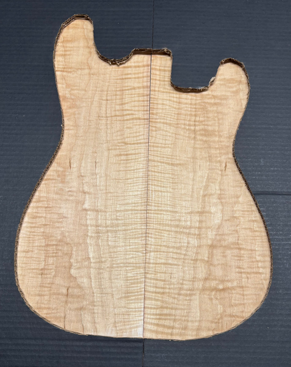 Tapas colgantes para guitarra con diseño de libro de arce duro Flame #24