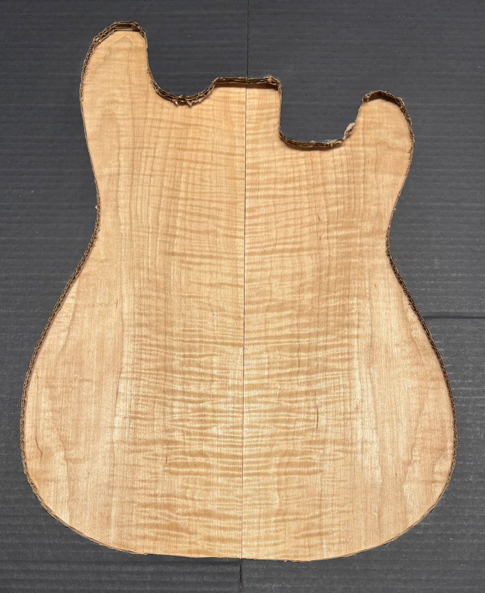 Tapas colgantes para guitarra con diseño de libro de arce duro Flame #24